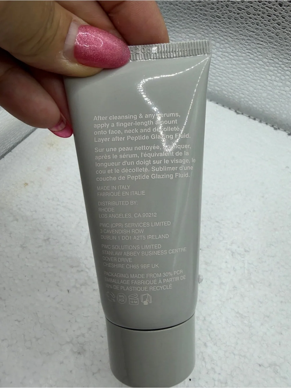 RHODE Barrier Restore Cream - Gray